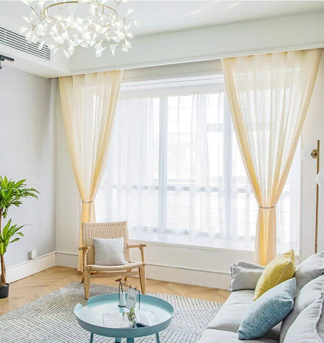 Foulola News: NC Series/ White BSDS# Sheer Curtain supplier