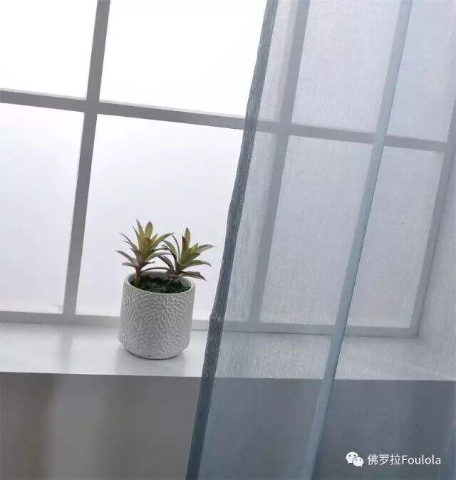 Printed Linen Curtain Net factory