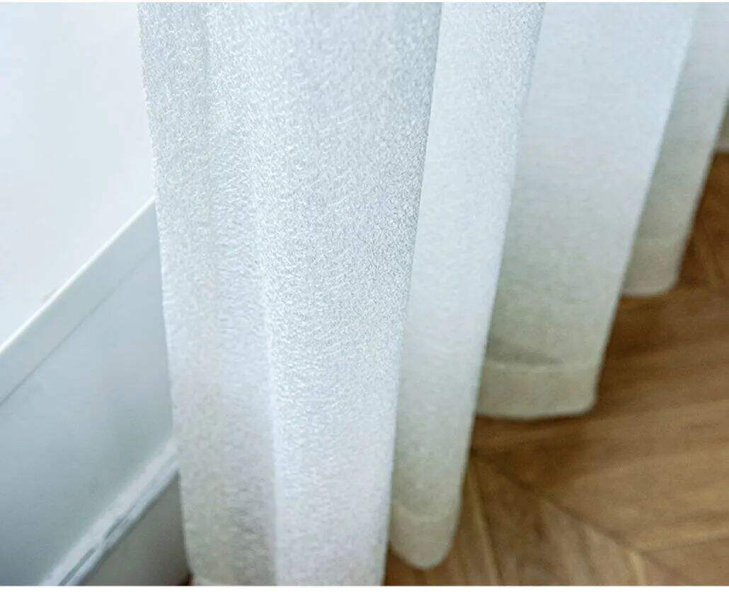 Foulola News: NC Series/ White BSDS# Sheer Curtain factory