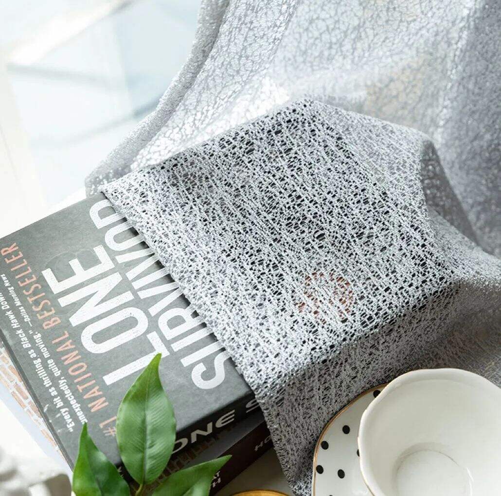 Foulola News: NC Series/ White BSDS# Sheer Curtain manufacture