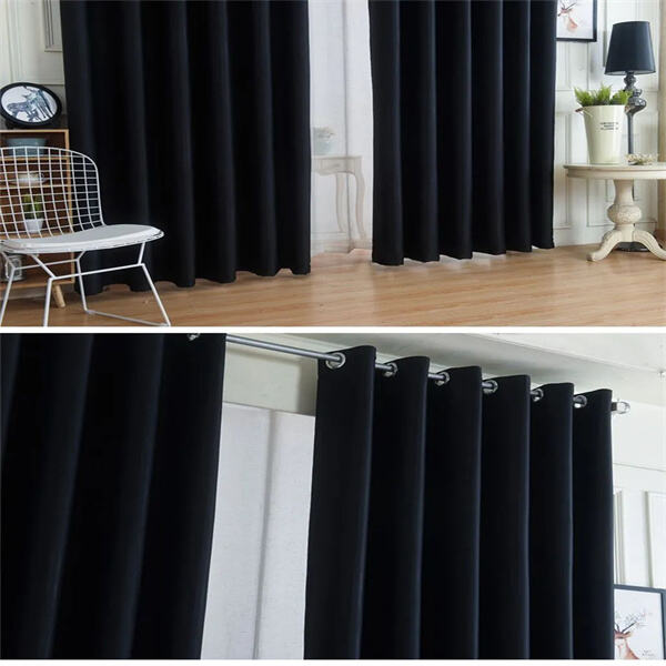 Quality and Service of Black Curtains With Designs