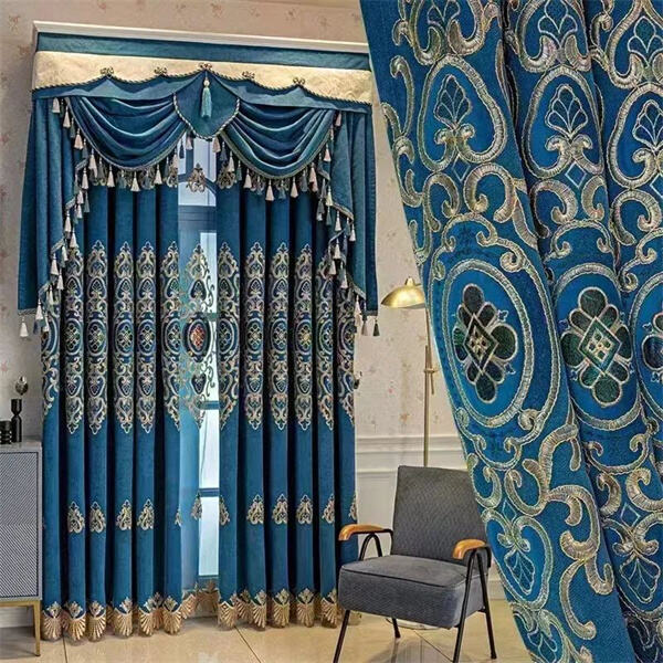 Thưởng thức sự xa hoa của những chiếc rèm cửa thêu tinh tế và tạo ra một không gian toát lên phong cách.