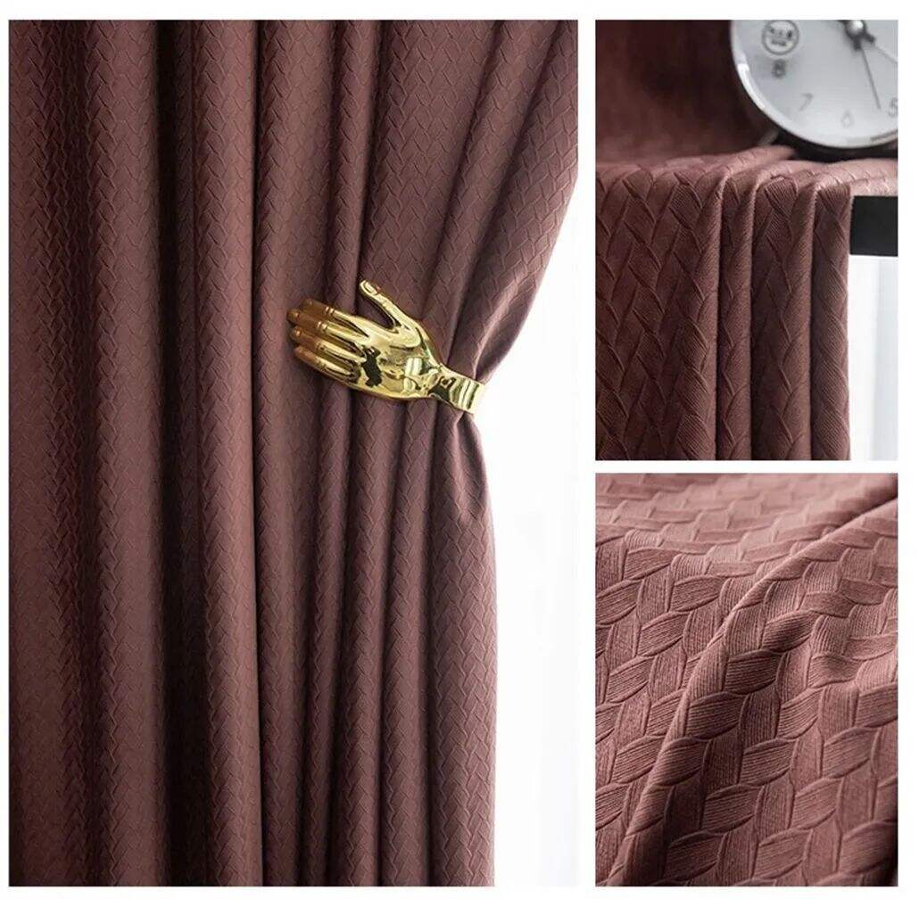 Foulola News: 147# Series Blackout Luxury Velvet Curtain details