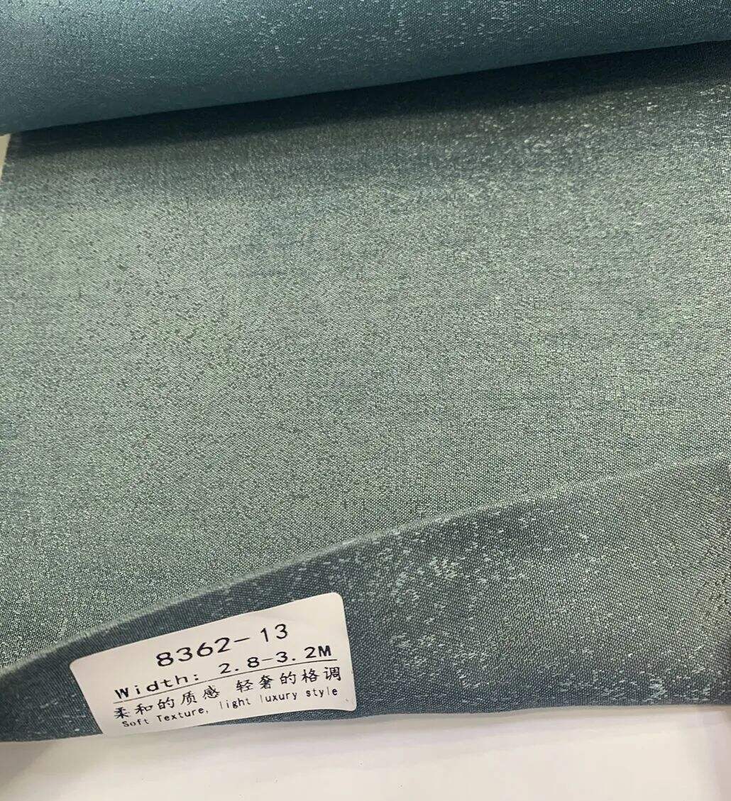 Foulola News:8362# 2.8/3.2m Width Blackout Linen Style Curtain manufacture