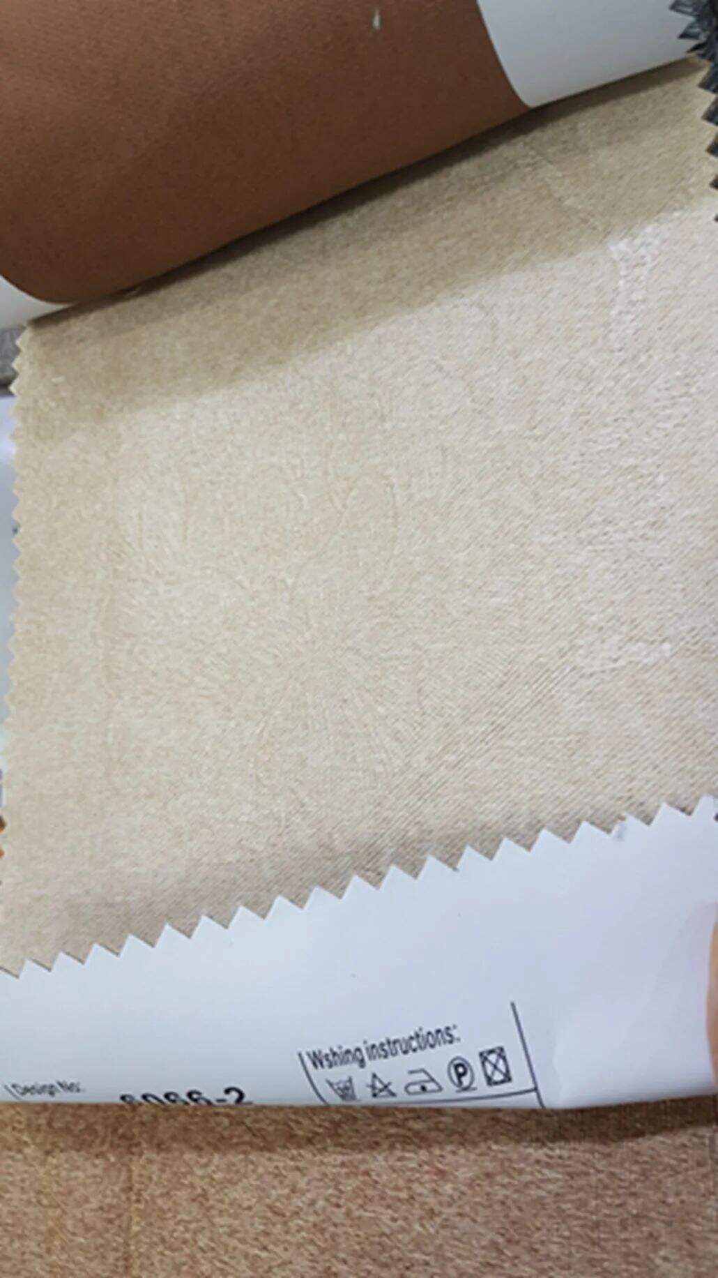 97 Foulola News: 2.8m DY/34# Series, Embossed Linen Style Blackout manufacture