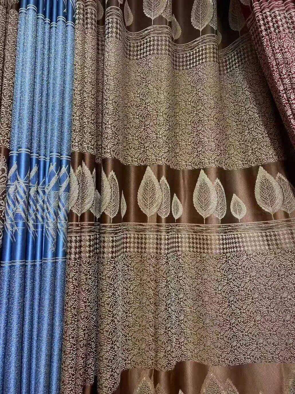 Foulola News: 2021 New Promotion Cheap Jacquard Curtain 550g manufacture