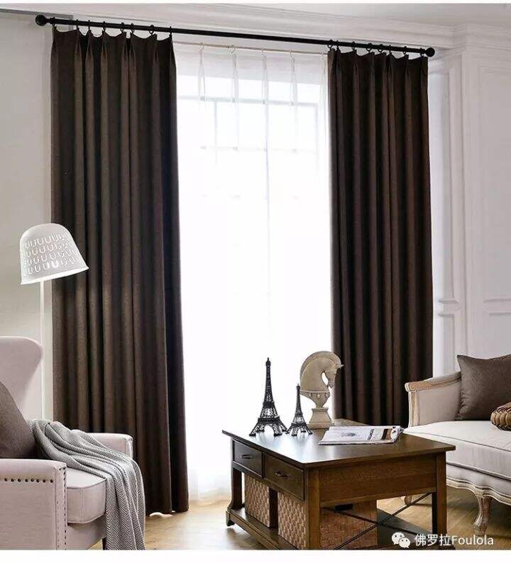 8103 Series Blackout Linen Curtain Fabric, 335gsm, 90% Blackout. factory