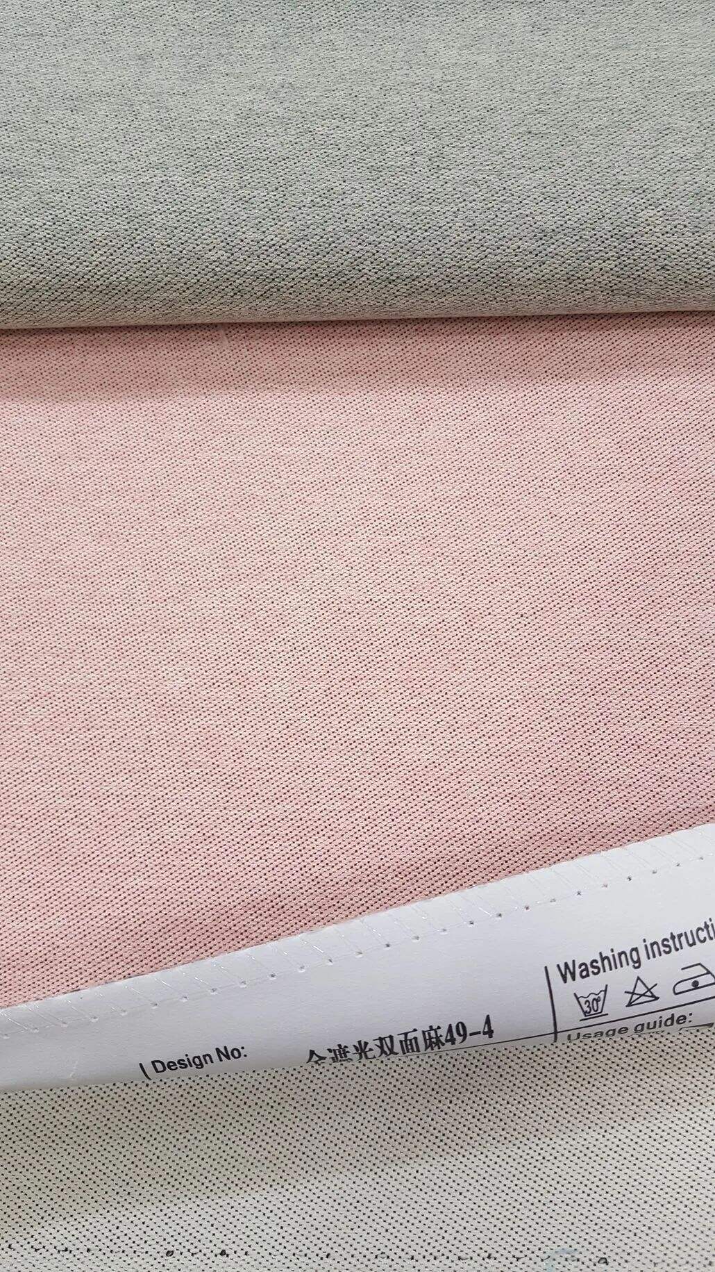 Foulola News: 49# Two Side Same Looking Linen 99% Blackout piegādātājs