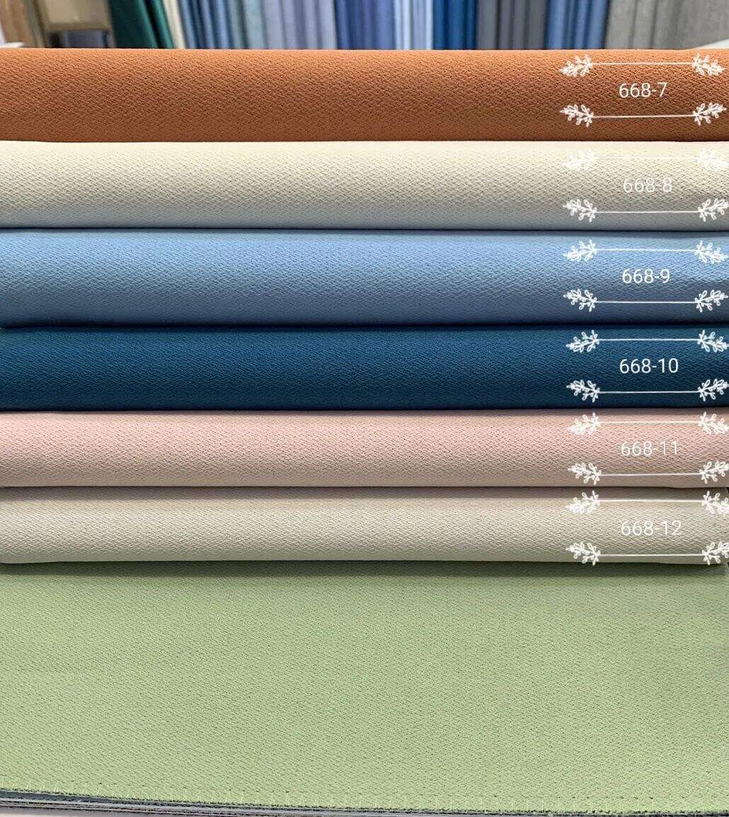 Foulola News:668# 2.8/3.2m Width Blackout Linen Curtain supplier