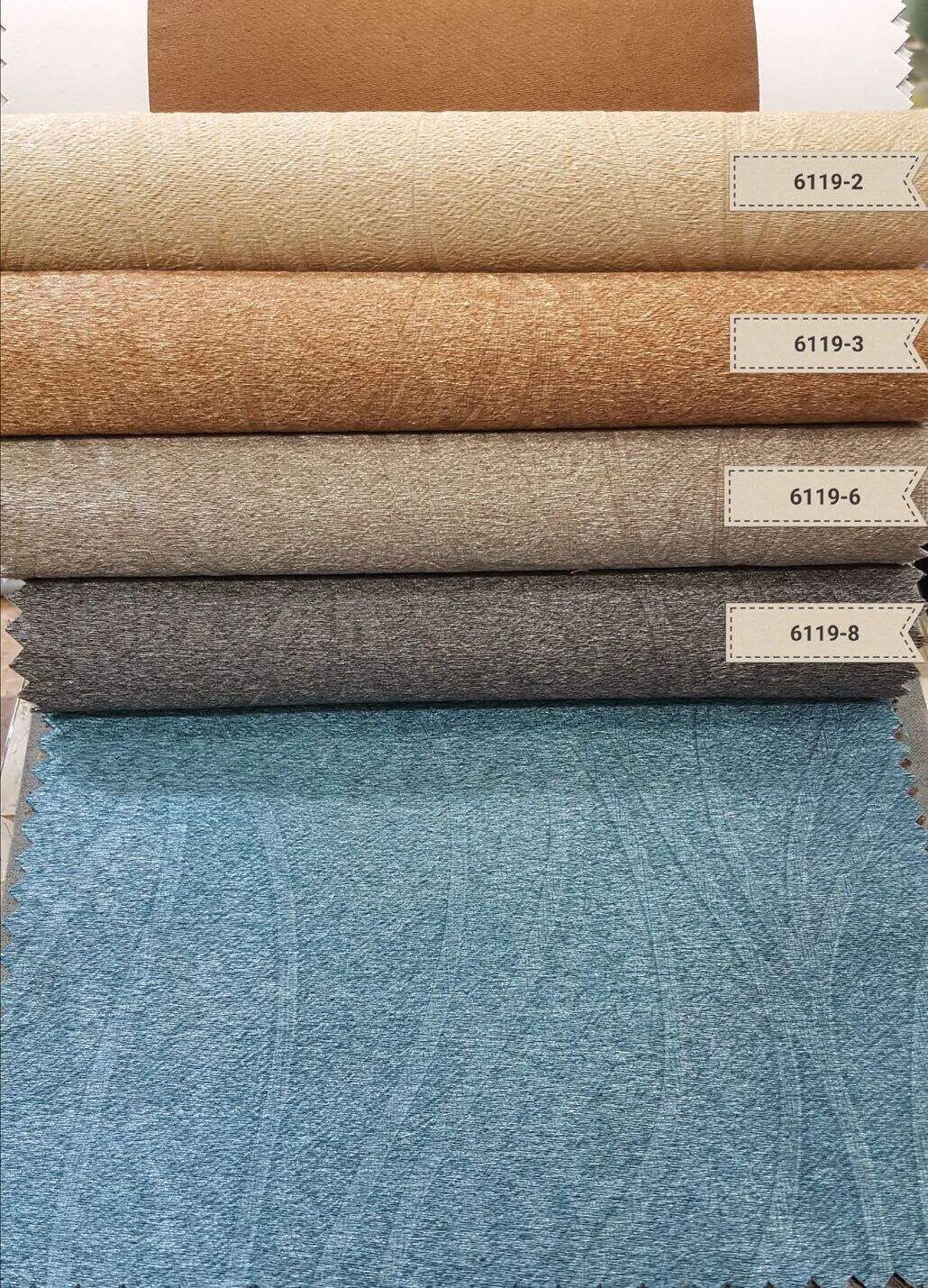 115 Foulola News: 2.8m DY/34# Series, Embossed Linen Style Blackout manufacture