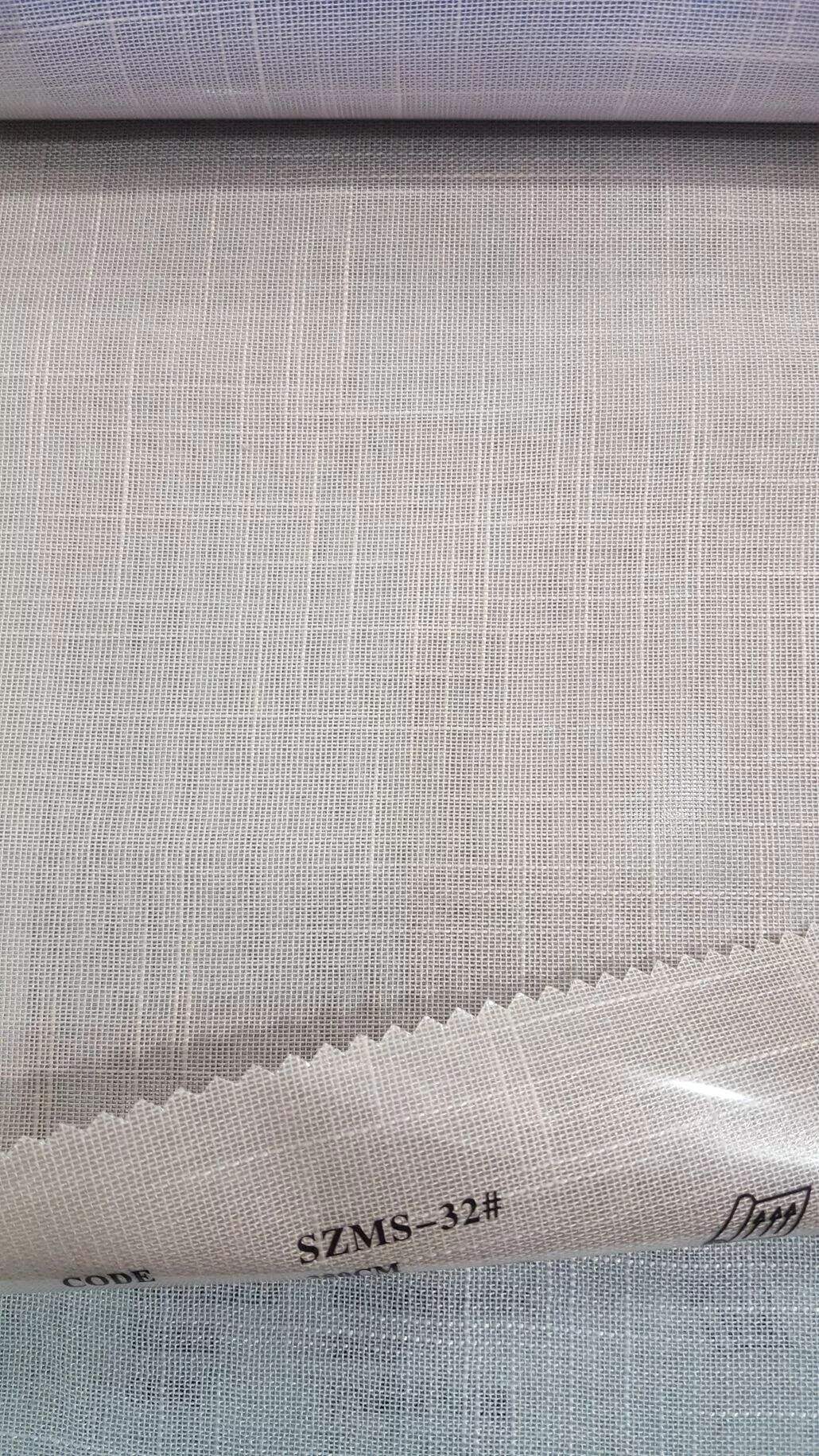 Foulola News: SZMS# Series, Cotton/ Polyester Sheer Curtain factory