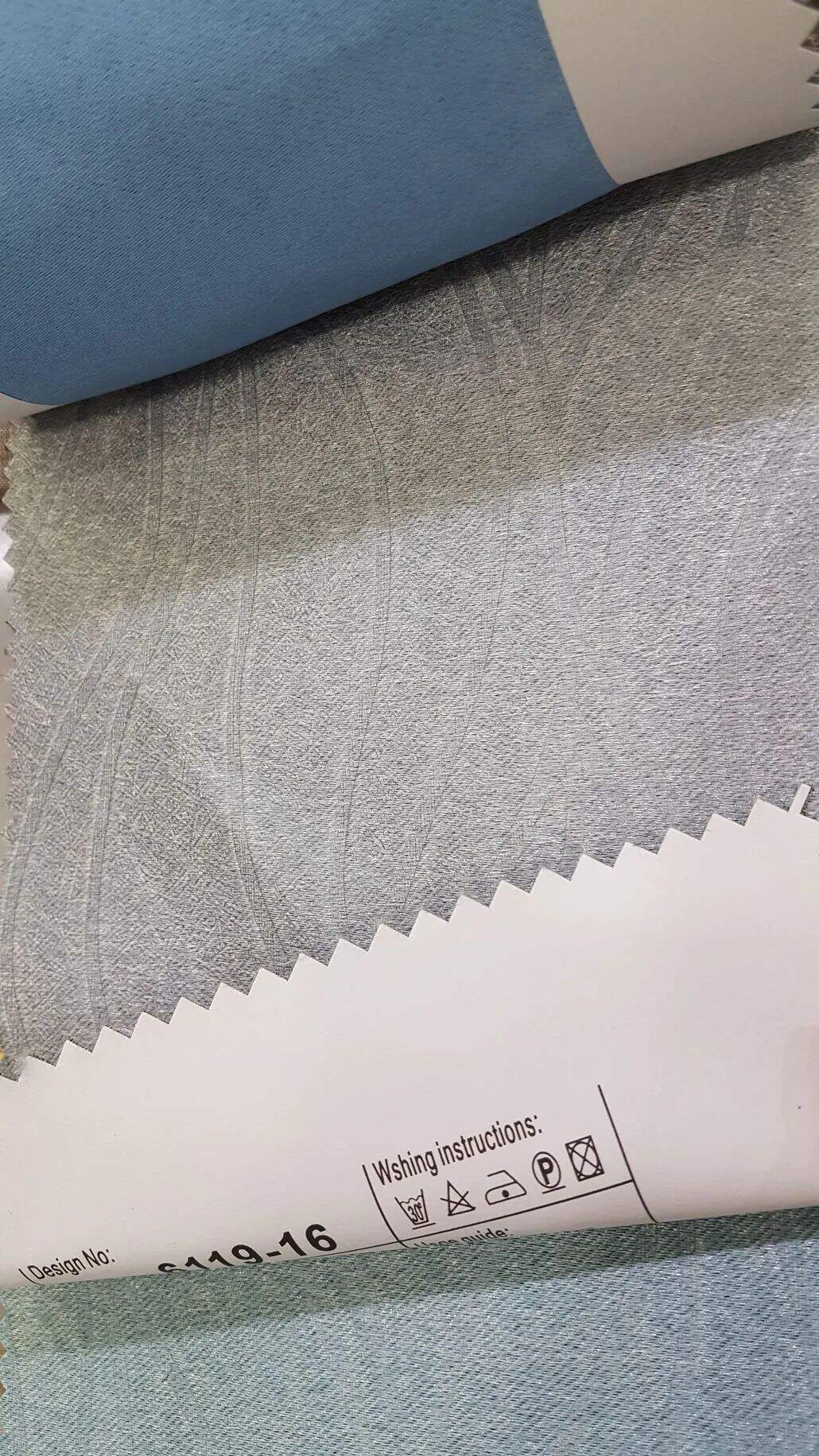122 Foulola News: 2.8m DY/34# Series, Embossed Linen Style Blackout manufacture
