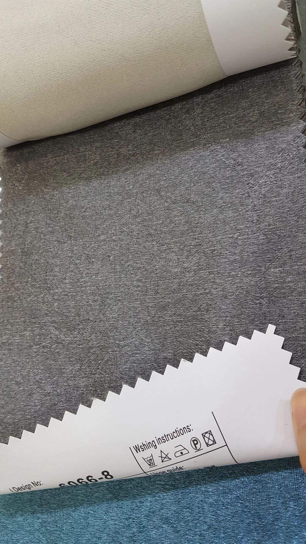100 Foulola News: 2.8m DY/34# Series, Embossed Linen Style Blackout factory