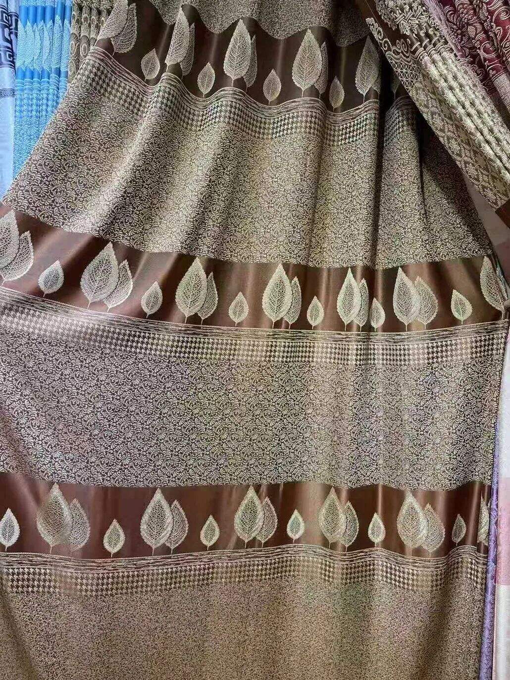 Foulola News: 2021 New Promotion Cheap Jacquard Curtain 550g manufacture