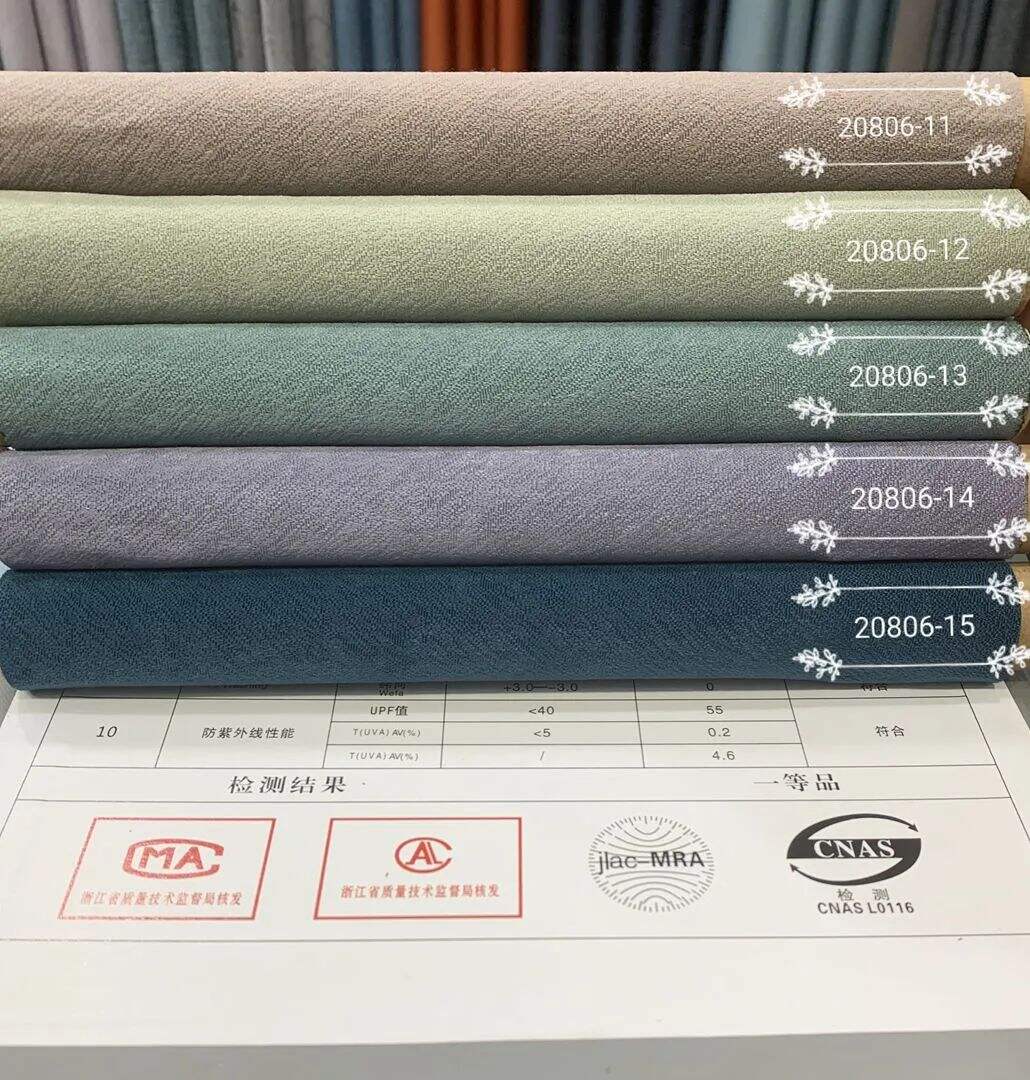 Foulola News:LMN20806# Silky Blackout Fabric details