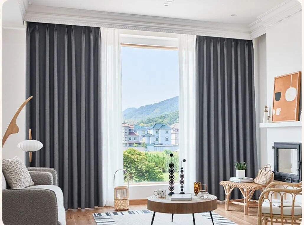 Foulola News: DDM# 2.8/3.2m Width Linen Style Curtain supplier