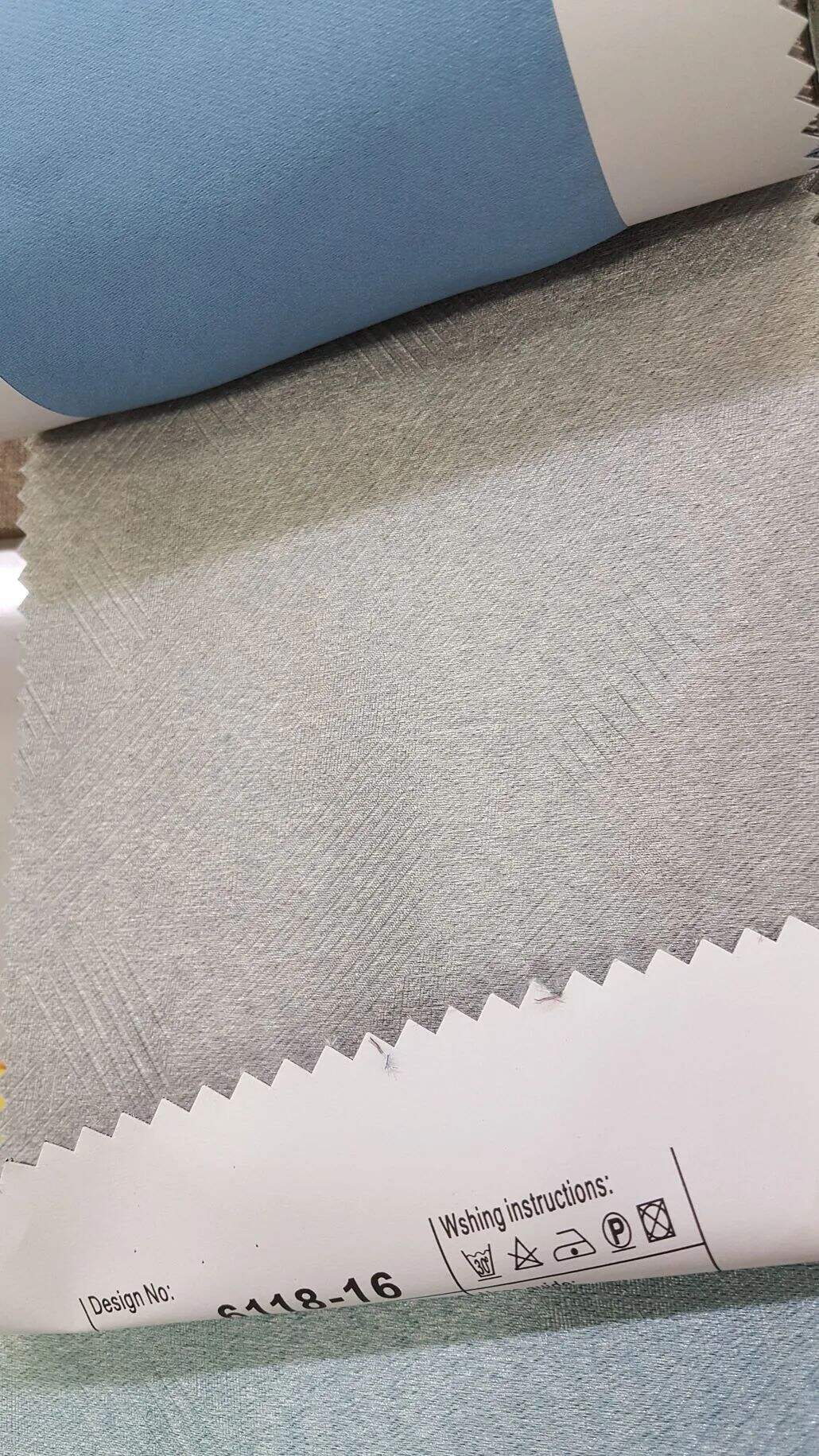 112 Foulola News: 2.8m DY/34# Series, Embossed Linen Style Blackout manufacture