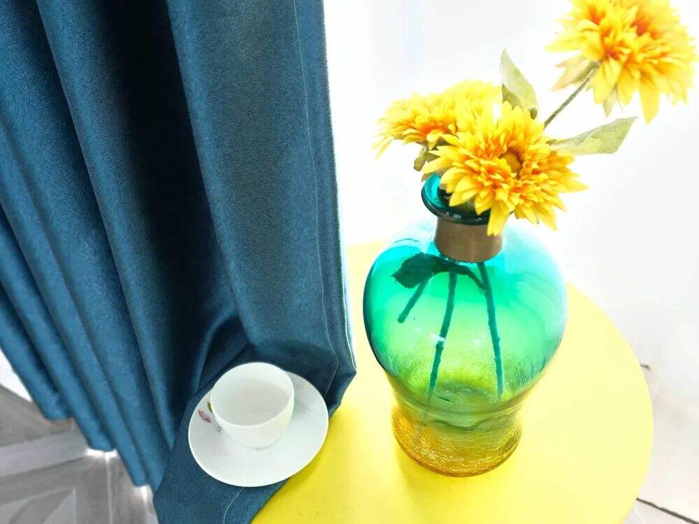 30 Foulola News: 2.8m DY/34# Series, Embossed Linen Style Blackout factory
