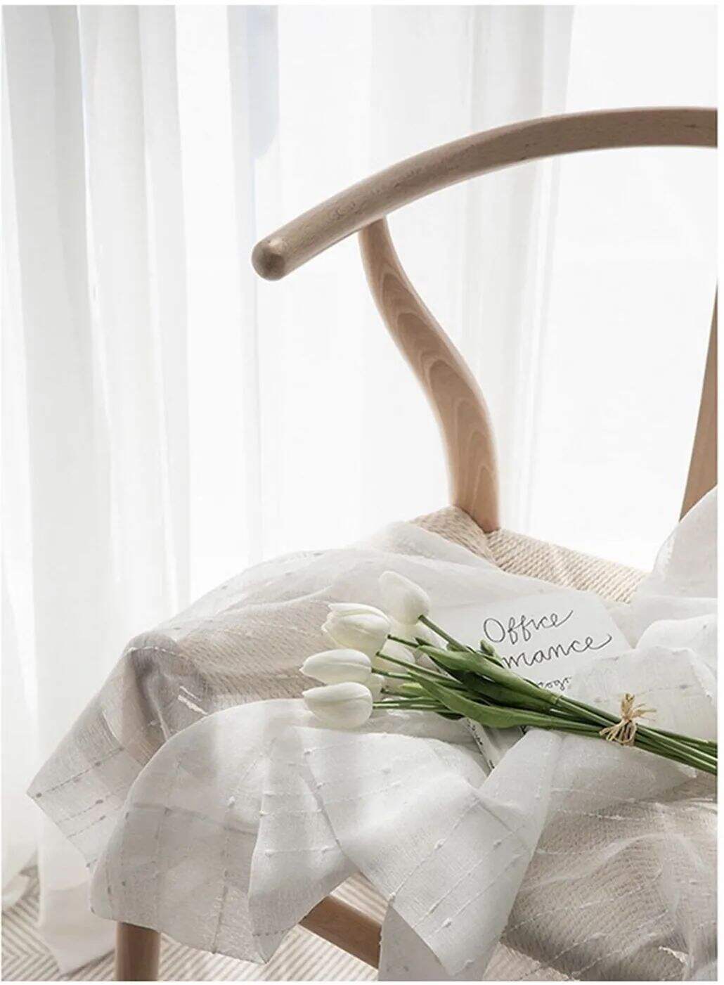 56 Foulola News: High Grade Linen WF2#series Sheer 2.85-3.0m Width details