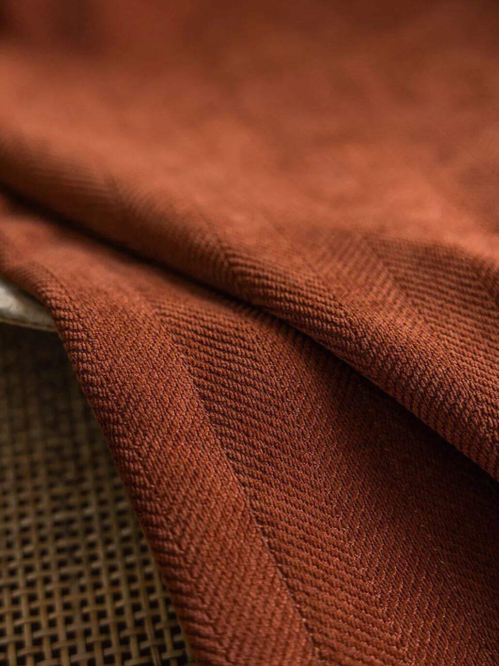 32 Foulola News:RZW Blackout Chenile Curtian Fabric details