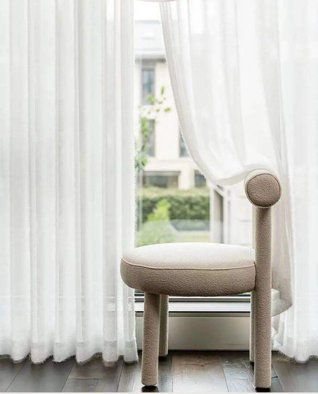Foulola: Luxury MMS# Sheer Curtain factory
