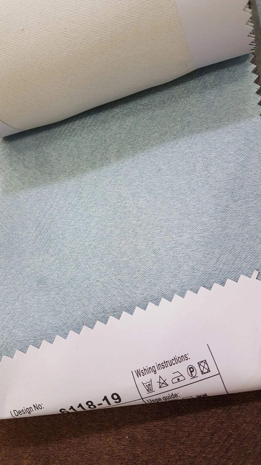 113 Foulola News: 2.8m DY/34# Series, Embossed Linen Style Blackout factory