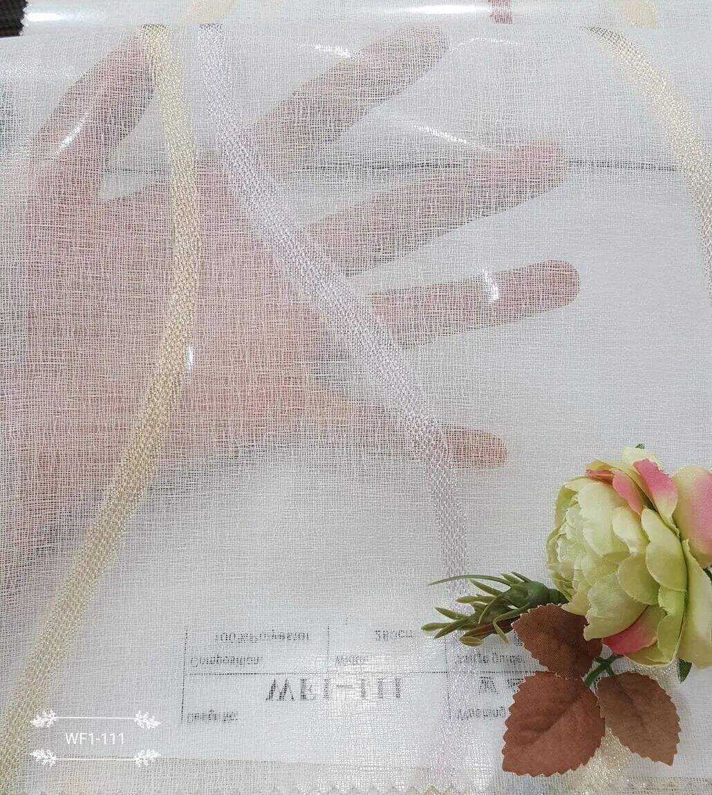 128 Foulola News: High Grade Linen WF2#series Sheer 2.85-3.0m Width manufacture