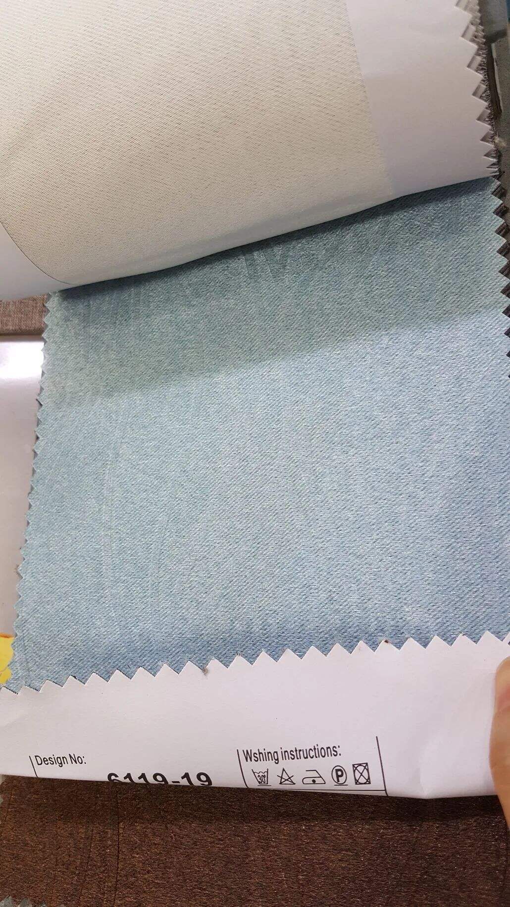 123 Foulola News: 2.8m DY/34# Series, Embossed Linen Style Blackout manufacture