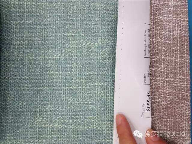 8099 Series Polyester/ Cotton Linen Curtain Fabric factory