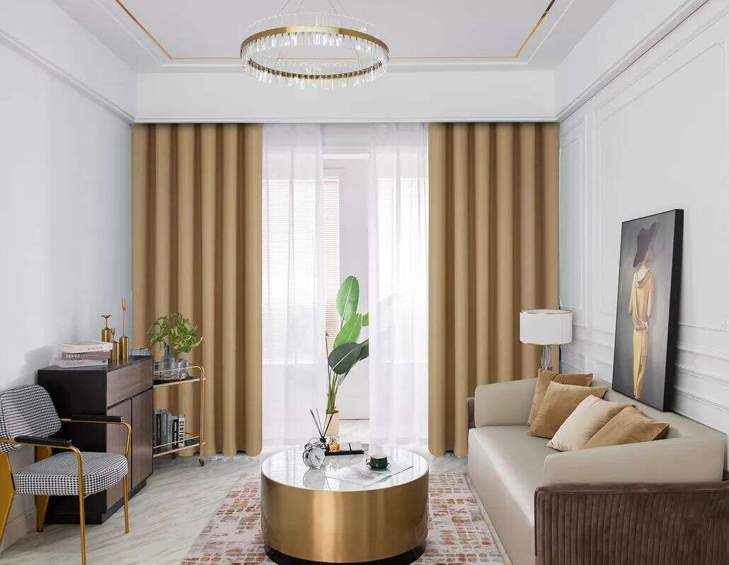 8103 Series Blackout Linen Curtain Fabric, 335gsm, 90% Blackout. supplier