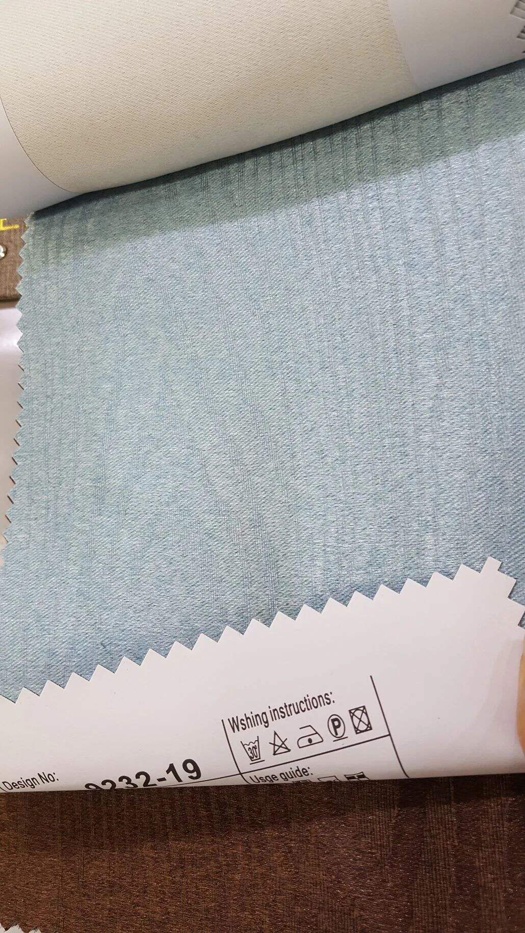 83 Foulola News: 2.8m DY/34# Series, Embossed Linen Style Blackout factory