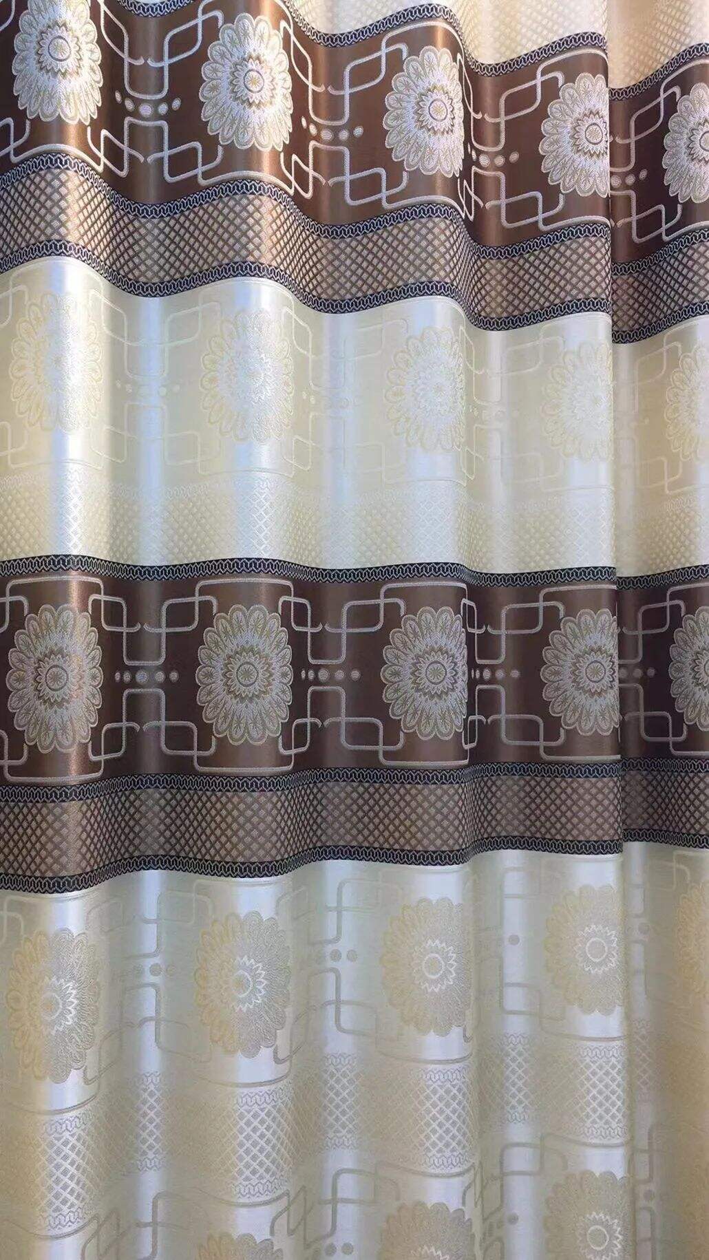 Foulola News: Cheap Jacquard Curtain Fabric. Width 280cm, details