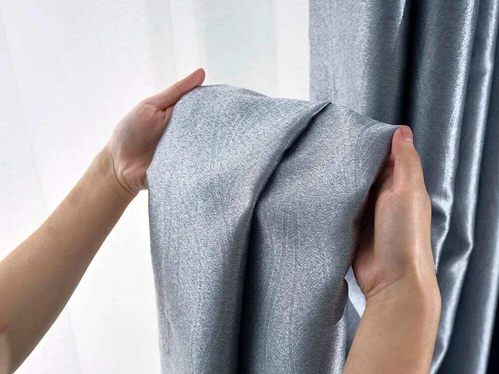 46 Foulola News: 2.8m DY/34# Series, Embossed Linen Style Blackout details