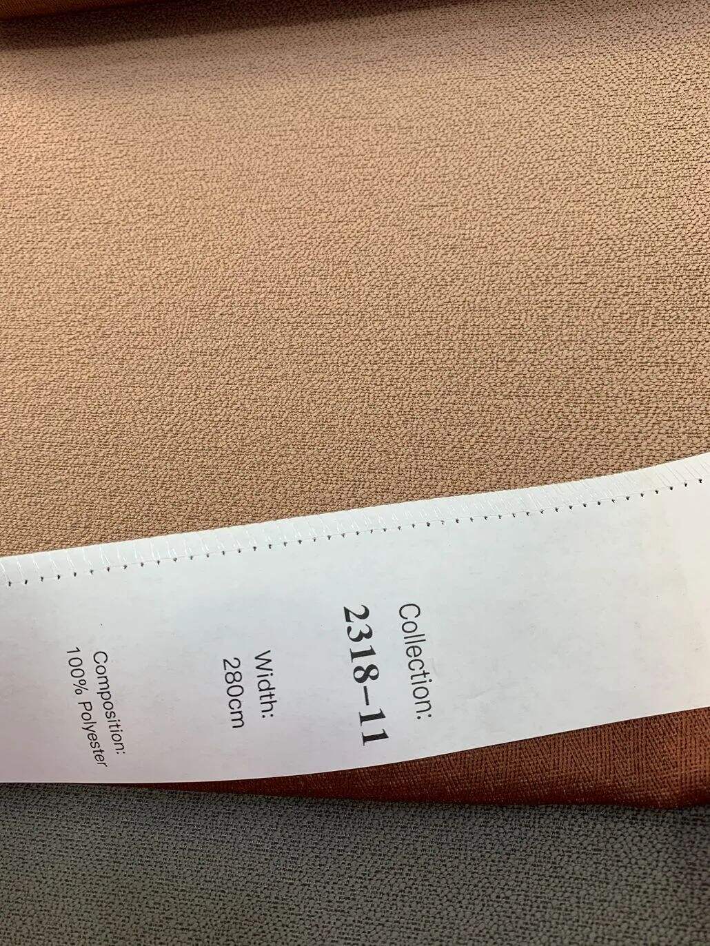 ​Foulola News:2318# Linen Blackout Curtain factory