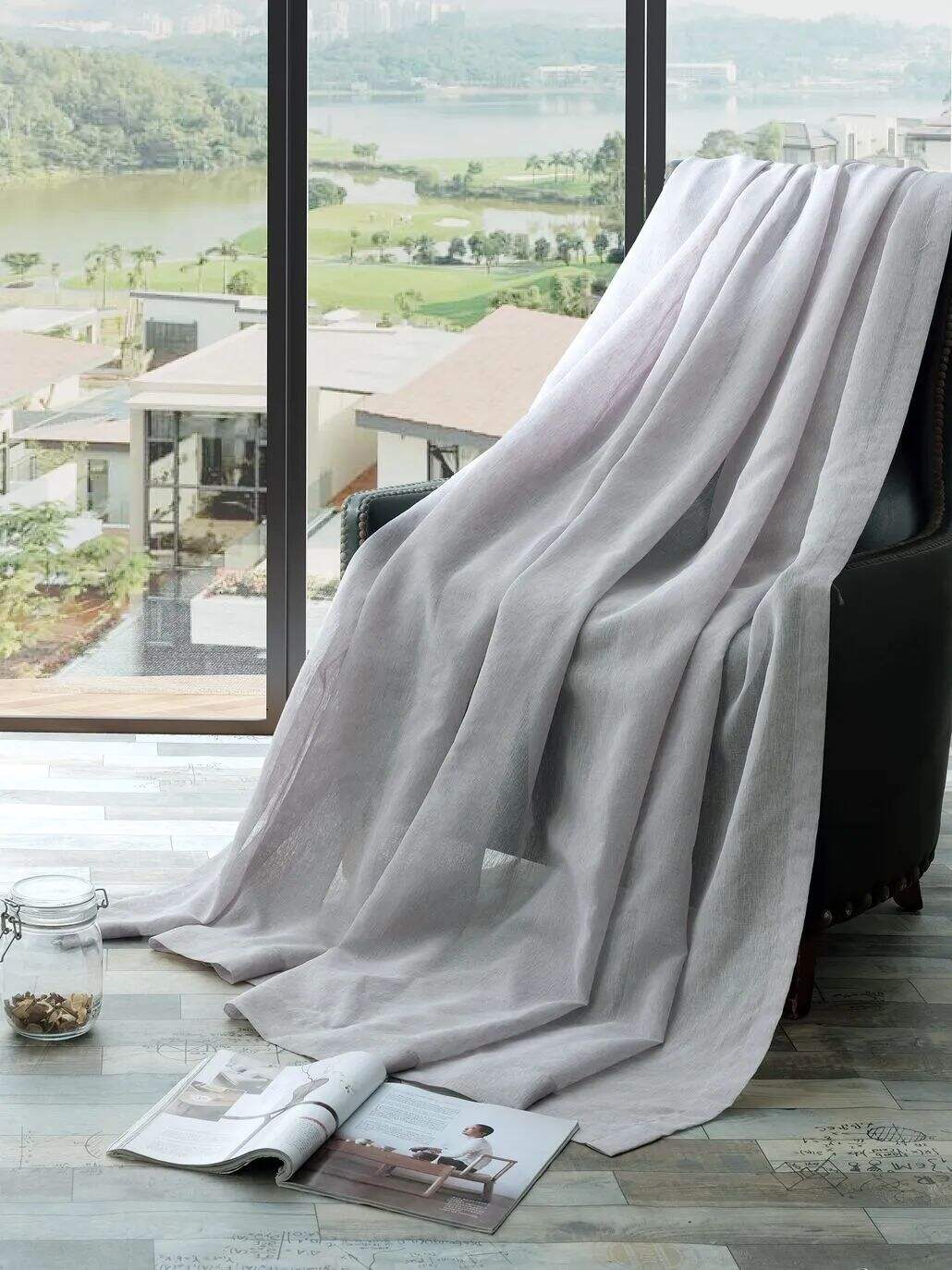 Foulola News: DLM Linen Sheer，6 colors， 3.0m Width supplier