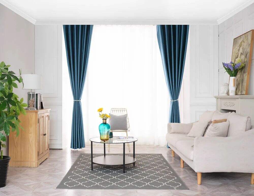 35 Foulola News: 2.8m DY/34# Series, Embossed Linen Style Blackout factory