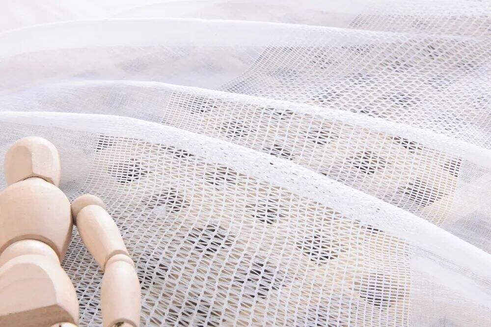 Foulola News: 2029# Series Jacquard Stripe Style Linen Sheer supplier