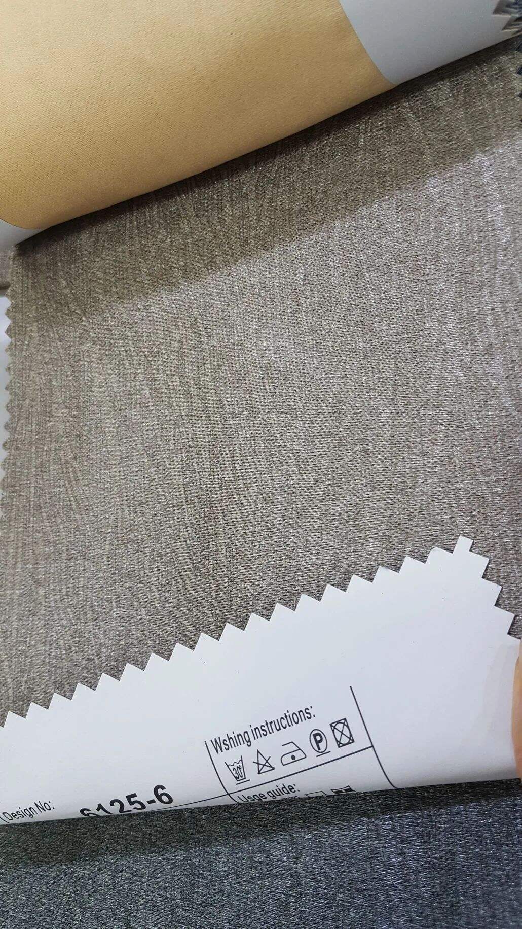 89 Foulola News: 2.8m DY/34# Series, Embossed Linen Style Blackout manufacture