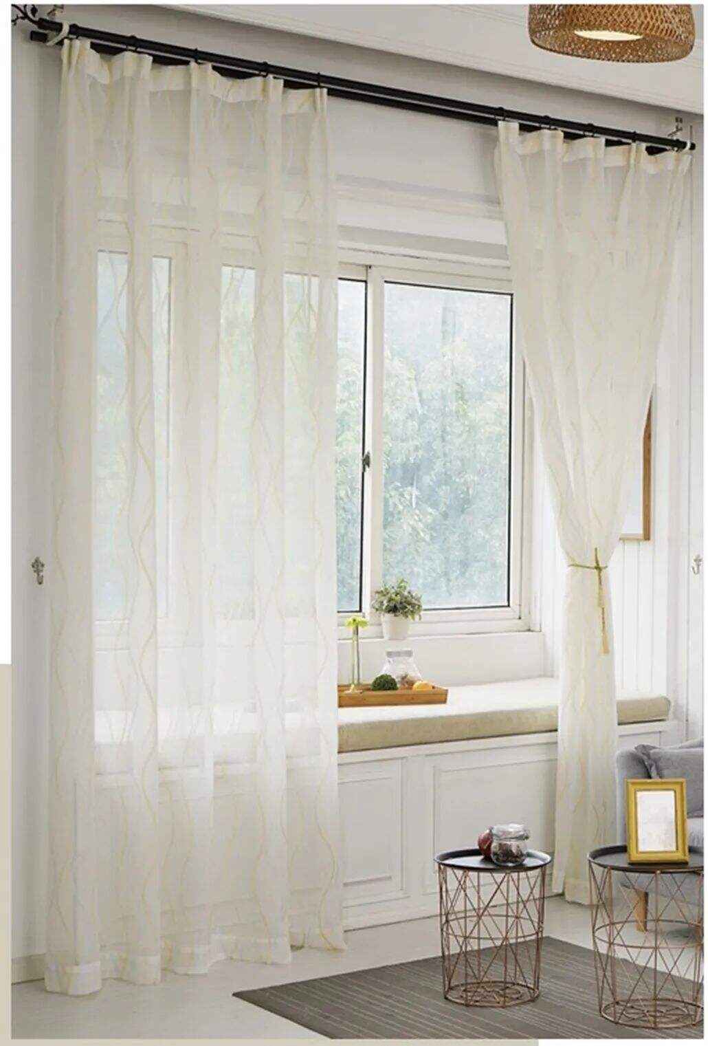 75 Foulola News: High Grade Linen WF2#series Sheer 2.85-3.0m Width details
