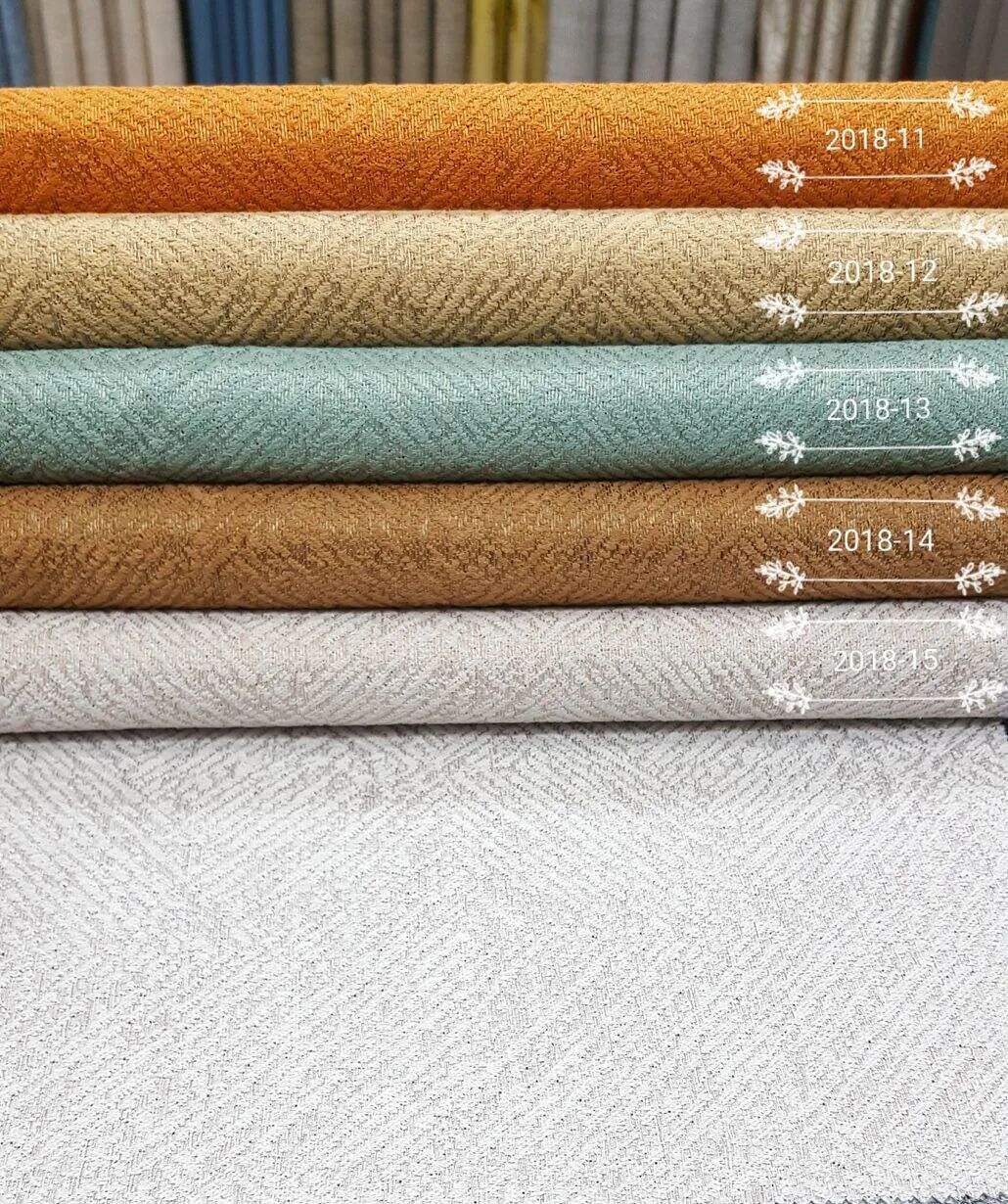 Foulola News: Soft Blackout Jacquard Curtain Fabric ZSMR2018# details