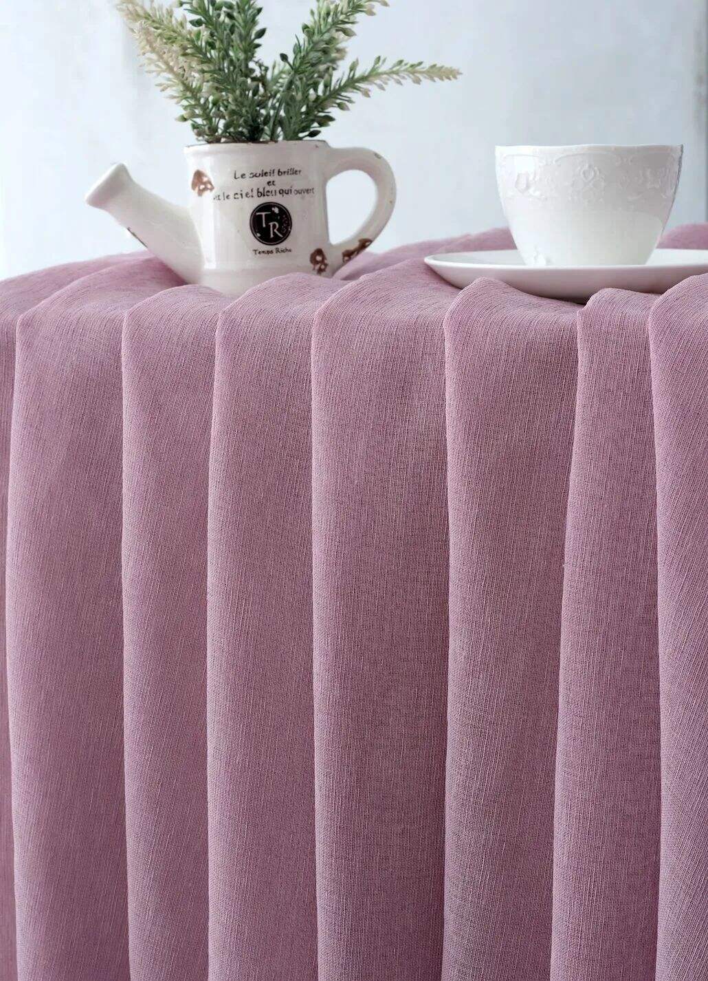 Foulola News: DLM Linen Sheer，6 colors， 3.0m Width manufacture