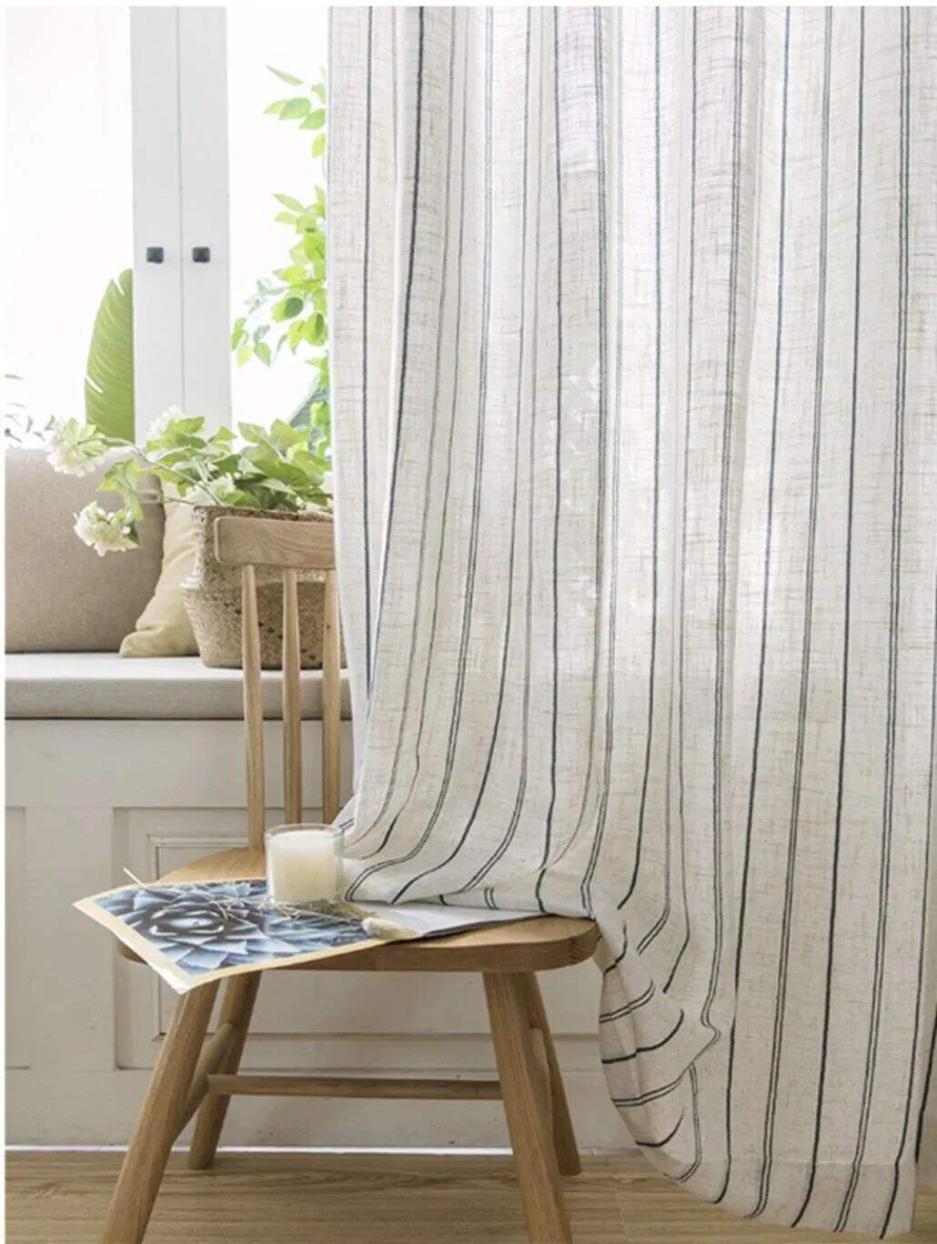 25 Foulola News: High Grade Linen WF2#series Sheer 2.85-3.0m Width factory