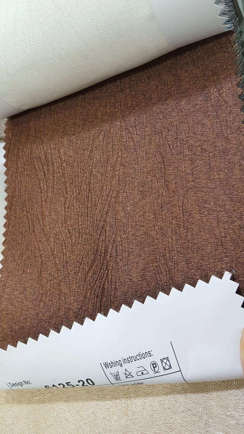 94 Foulola News: 2.8m DY/34# Series, Embossed Linen Style Blackout supplier