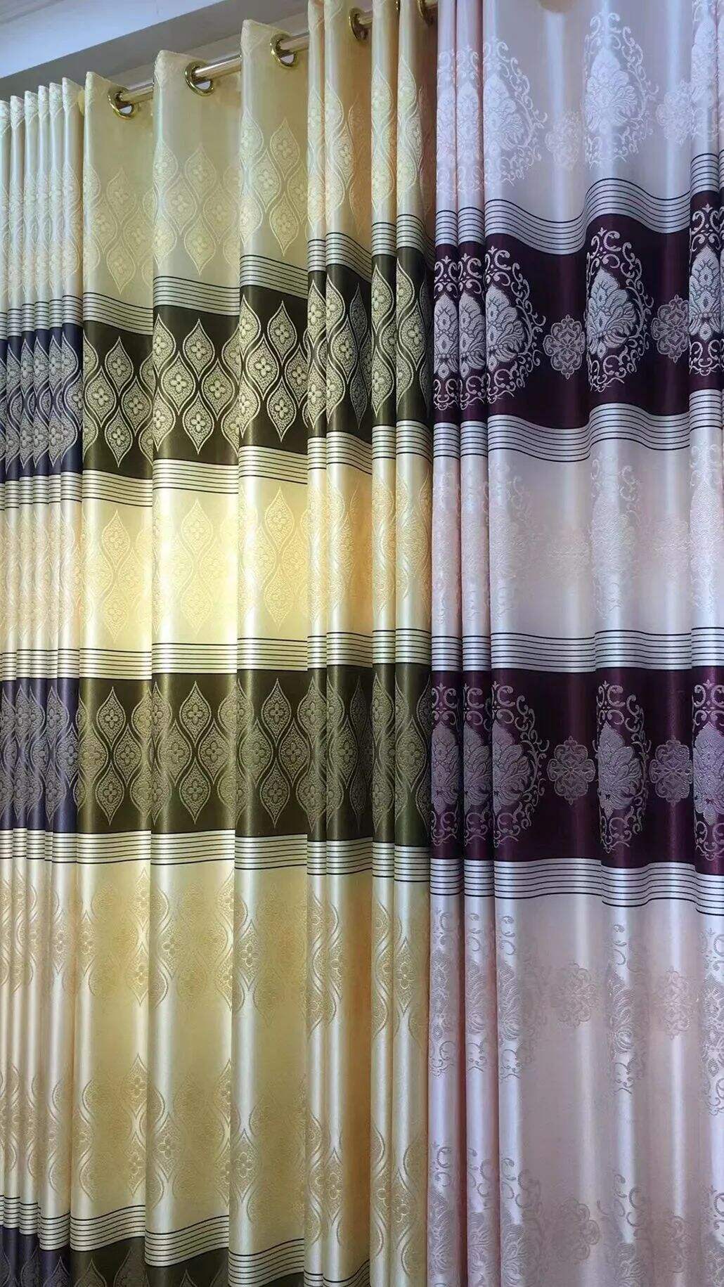 Foulola News: Cheap Jacquard Curtain Fabric. Width 280cm, manufacture