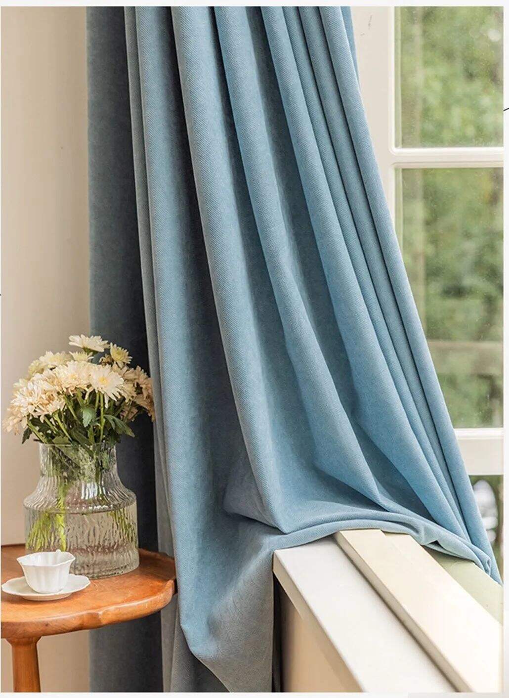 64 Foulola News:RZW Blackout Chenile Curtian Fabric supplier