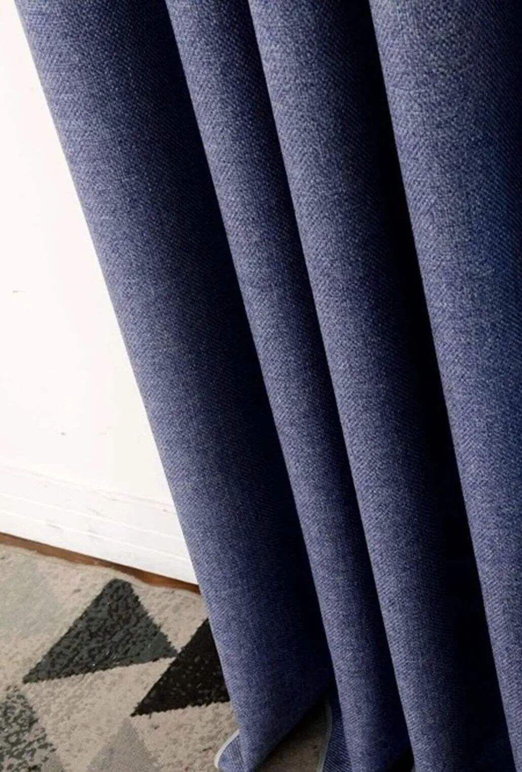 8103 Series Blackout Linen Curtain Fabric, 335gsm, 90% Blackout. details