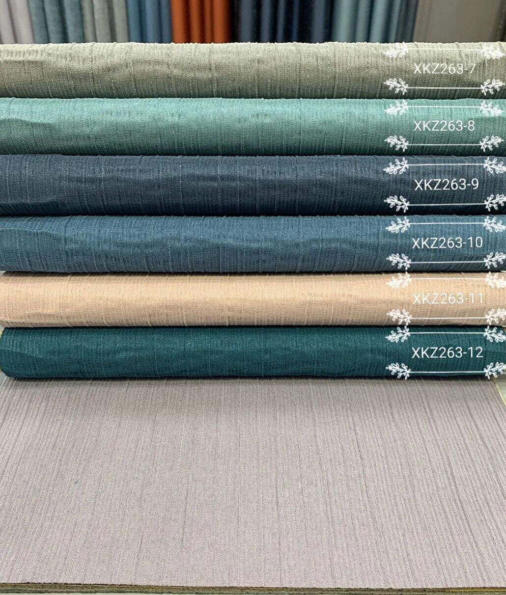33 Foulola News:XKZ263# Luxury Wrinkling Process Artwork, Blackout details