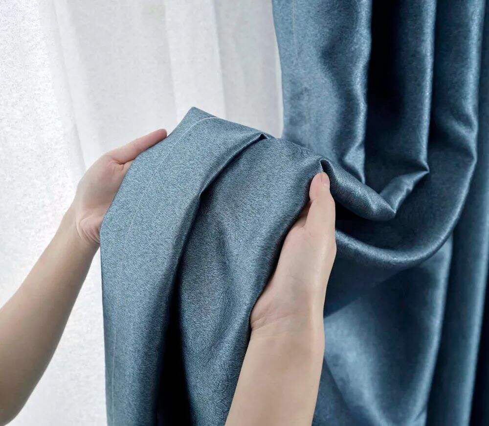 26 Foulola News: 2.8m DY/34# Series, Embossed Linen Style Blackout manufacture
