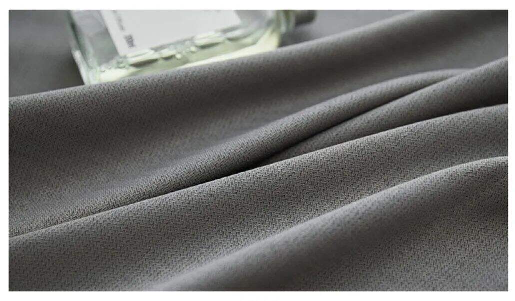 Foulola News:668# 2.8/3.2m Width Blackout Linen Curtain manufacture