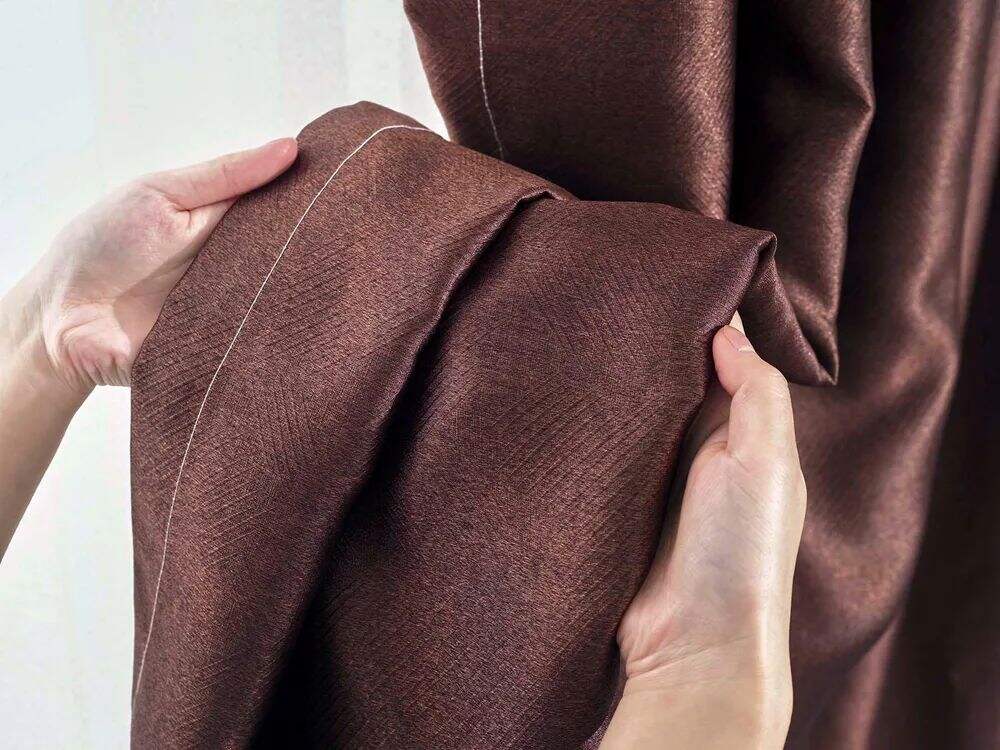 13 Foulola News: 2.8m DY/34# Series, Embossed Linen Style Blackout details